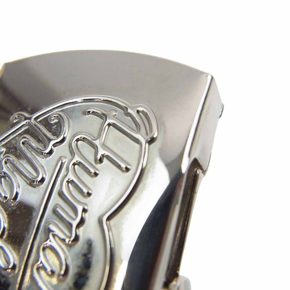HUMAN MADE ヒューマンメイド Web Belt ハートウェブ ロゴ ベルト ネイビー系 ホワイト系【中古】