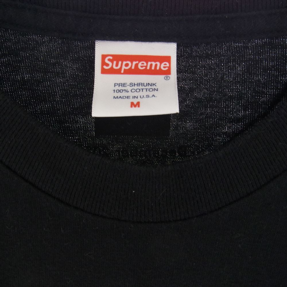 Supreme シュプリーム 21AW Spend It Tee スペンドイット 半袖 プリント Tシャツ ブラック系 M【中古】