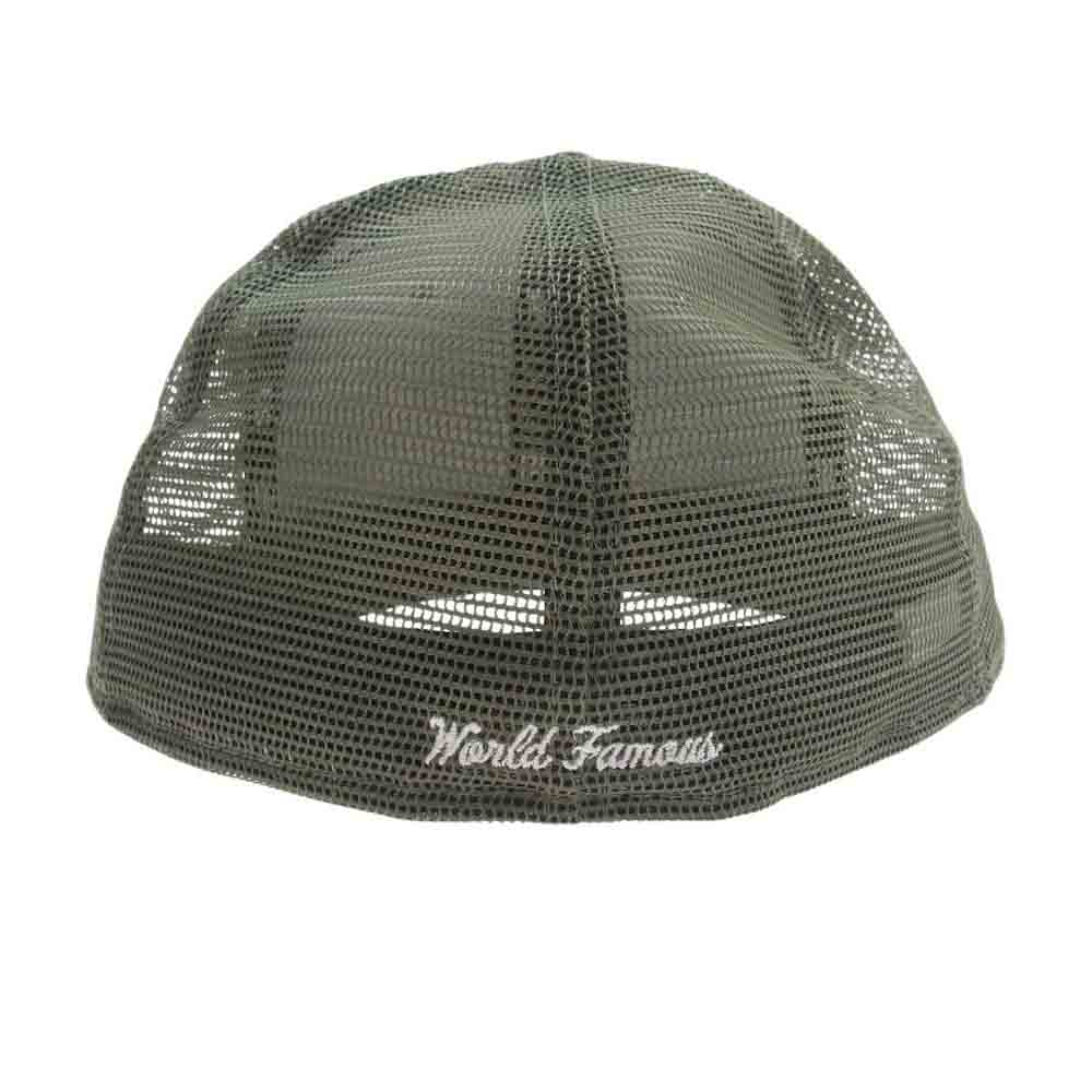 Supreme シュプリーム 23SS × New Era ニューエラ Box Logo Mesh Back ボックスロゴ メッシュ バッグ キャップ 帽子 カーキ系【中古】