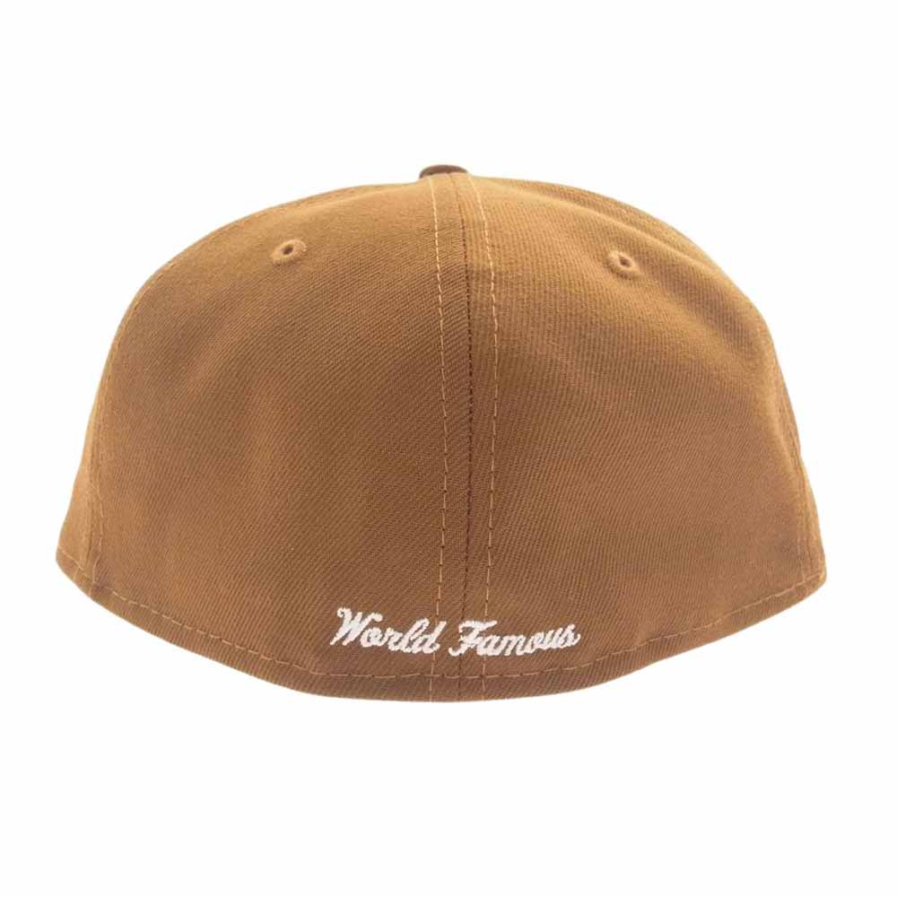 Supreme シュプリーム 22AW × New Era ニューエラ Money Box Logo Cap マネー ボックスロゴ キャップ 帽子 ブラウン系 59.6cm【中古】