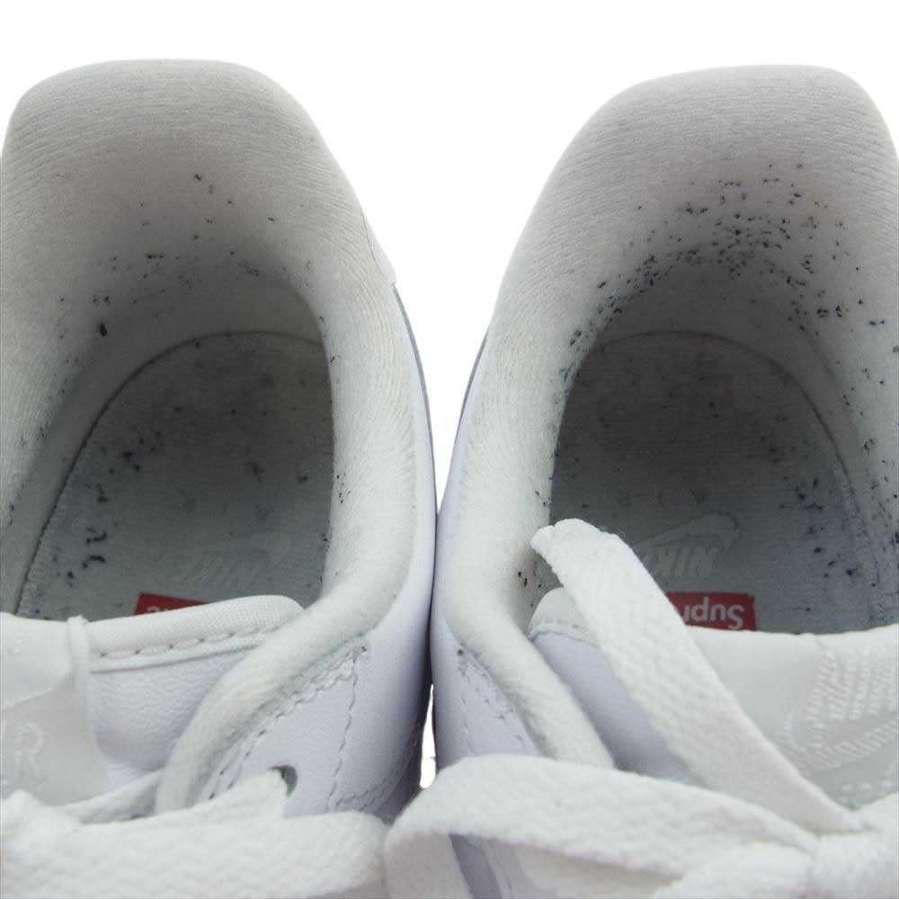Supreme シュプリーム CU9225-100 × Nike ナイキ Air Force 1 Low White AF1 エアフォースワン ロー ホワイト ホワイト系 26cm【中古】