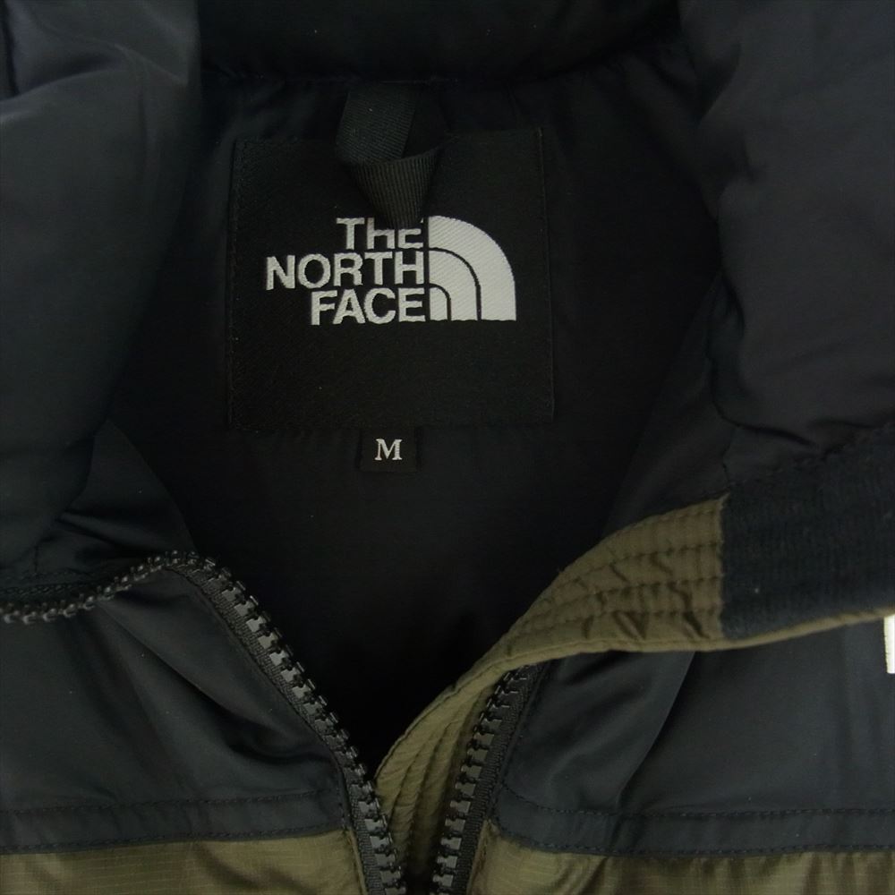 THE NORTH FACE ノースフェイス ND91843 NUPTSE VEST ヌプシ ダウン ベスト  カーキ系 M【中古】