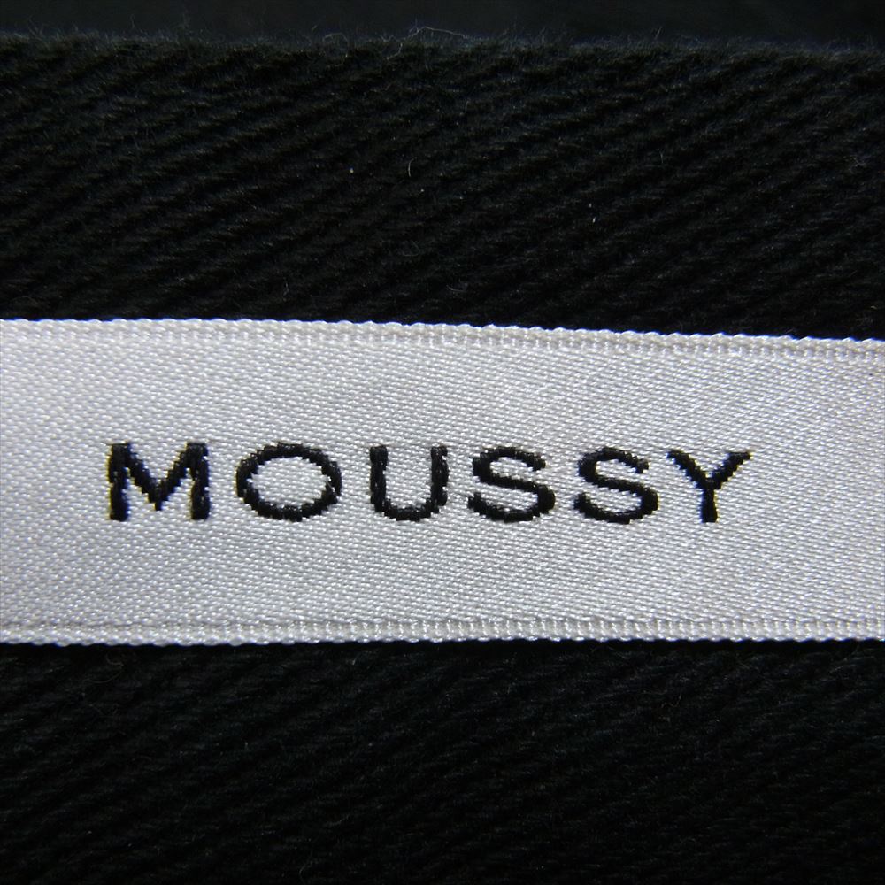 MOUSSY マウジー 010EAB11-5250 ASYMMETRY WRAP パネル切替 アシンメトリー ラップスカート ブラック系 2【中古】