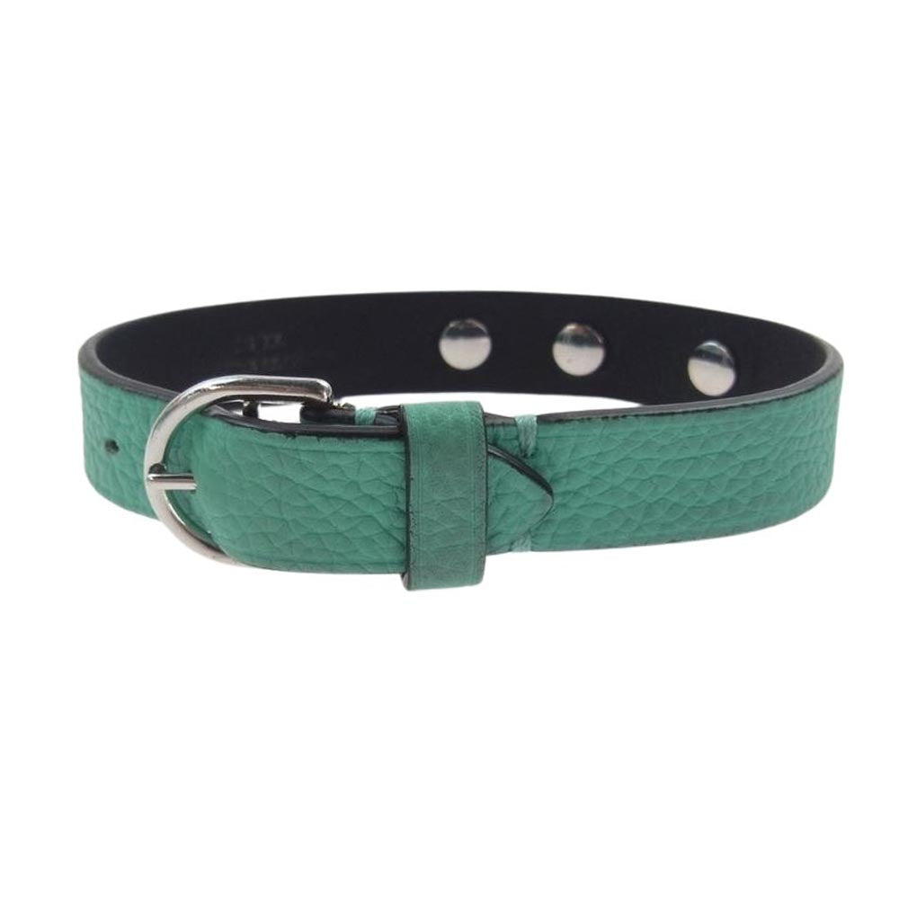 TIFFANY&Co. ティファニー Return To Tiffany リターントゥ ティファニー ナローレザーラップ ブレスレット ティファニーブルー【中古】