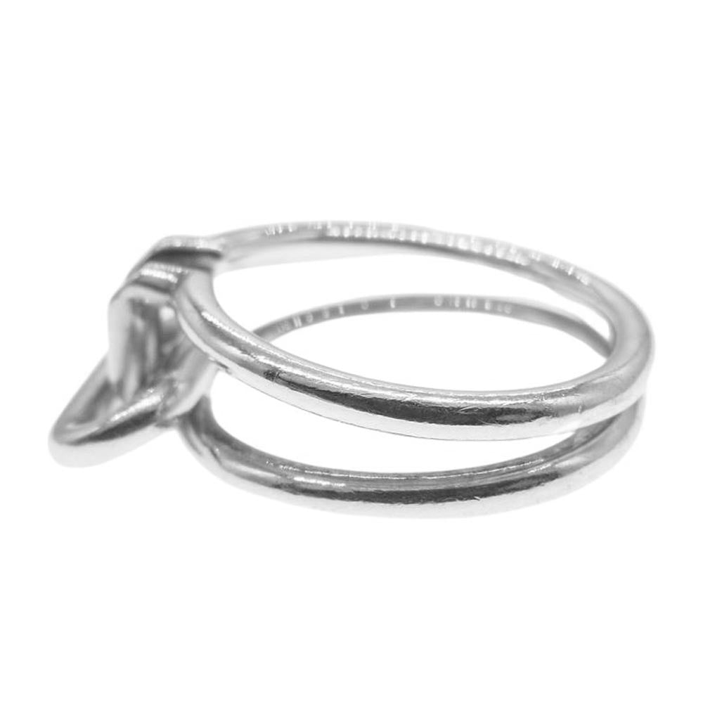 TIFFANY&Co. ティファニー ハードウェア 2ロウ リング シルバー系 15号【中古】