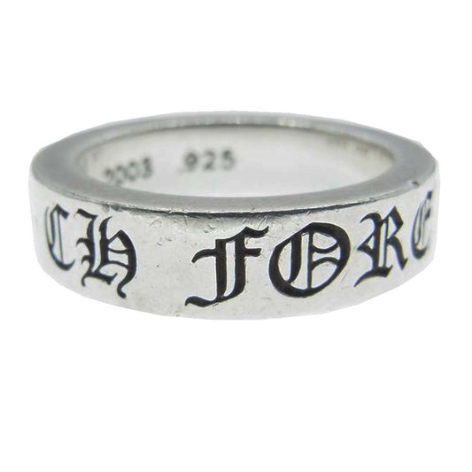 CHROME HEARTS クロムハーツ（原本無） 6mm SPACER FOREVER スペーサー リング シルバー系 19号【中古】