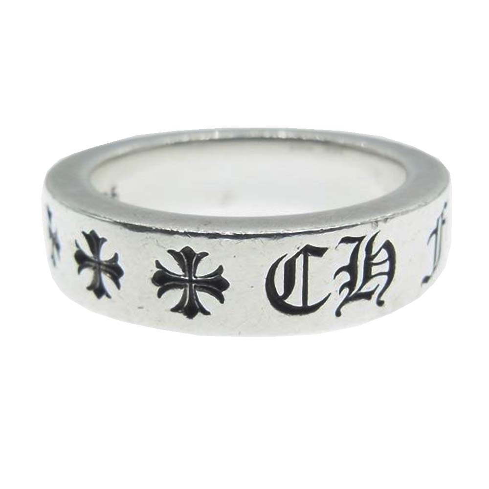 CHROME HEARTS クロムハーツ（原本無） 6mm SPACER FOREVER スペーサー リング シルバー系 19号【中古】