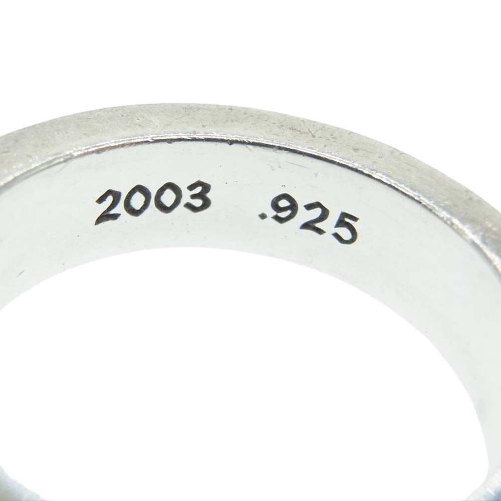 CHROME HEARTS クロムハーツ（原本無） 6mm SPACER FOREVER スペーサー リング シルバー系 19号【中古】