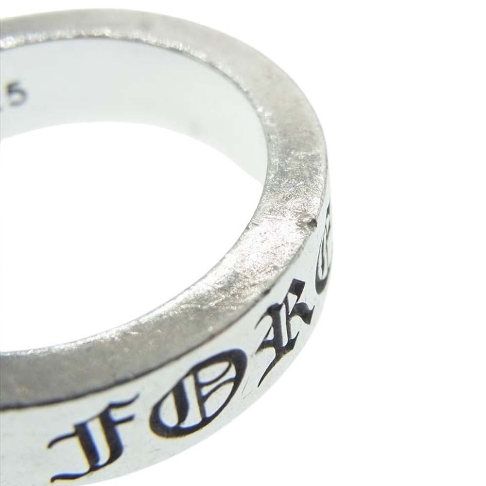 CHROME HEARTS クロムハーツ（原本無） 6mm SPACER FOREVER スペーサー リング シルバー系 19号【中古】