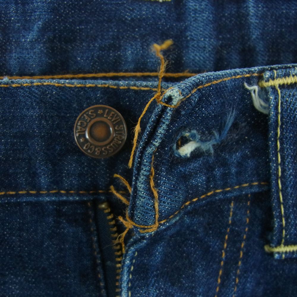 Levi's リーバイス USA製 90s 517 バレンシア工場 ボタン裏555 デニム パンツ インディゴブルー系 W31 L32【中古】