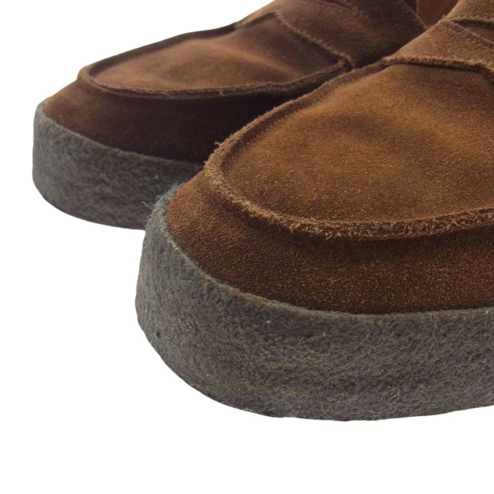 SANDERS サンダース 2109PSS URBAN RESEARCH DOORS アーバンリサーチ 別注 スエード ローファー  ブラウン系 7【中古】