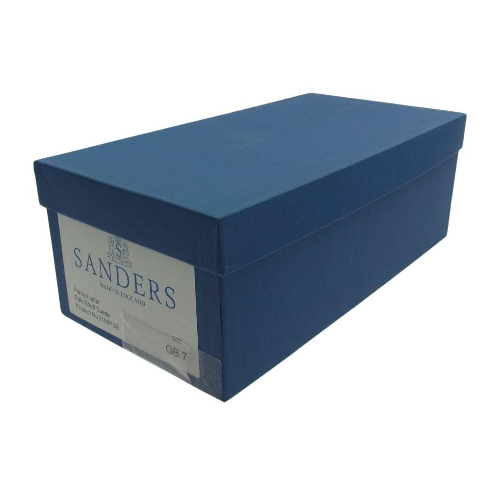 SANDERS サンダース 2109PSS URBAN RESEARCH DOORS アーバンリサーチ 別注 スエード ローファー  ブラウン系 7【中古】