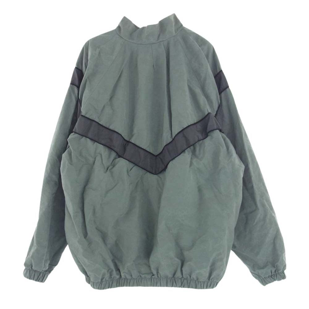 アメリカ軍 2009年 IPFU Nylon Jacket デジカモ ACU迷彩 ナイロン トレーニング フルジップ トラックジャケット くすみ系 XL【中古】