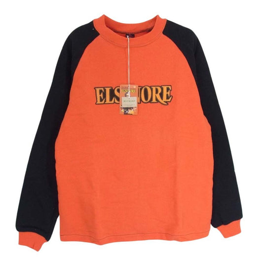 The REAL McCOY'S ザリアルマッコイズ 旧マッコイ McQUEEN Collection ELSINORE リアルマックイーン エルシノア スウェット シャツ レッド系 M【新古品】【未使用】【中古】