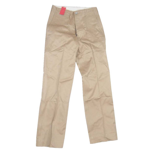 The REAL McCOY'S ザリアルマッコイズ KHAKI TROUSERS U.S. ARMY カーキ トラウザー ミリタリー チノ パンツ カーキ系 31【新古品】【未使用】【中古】