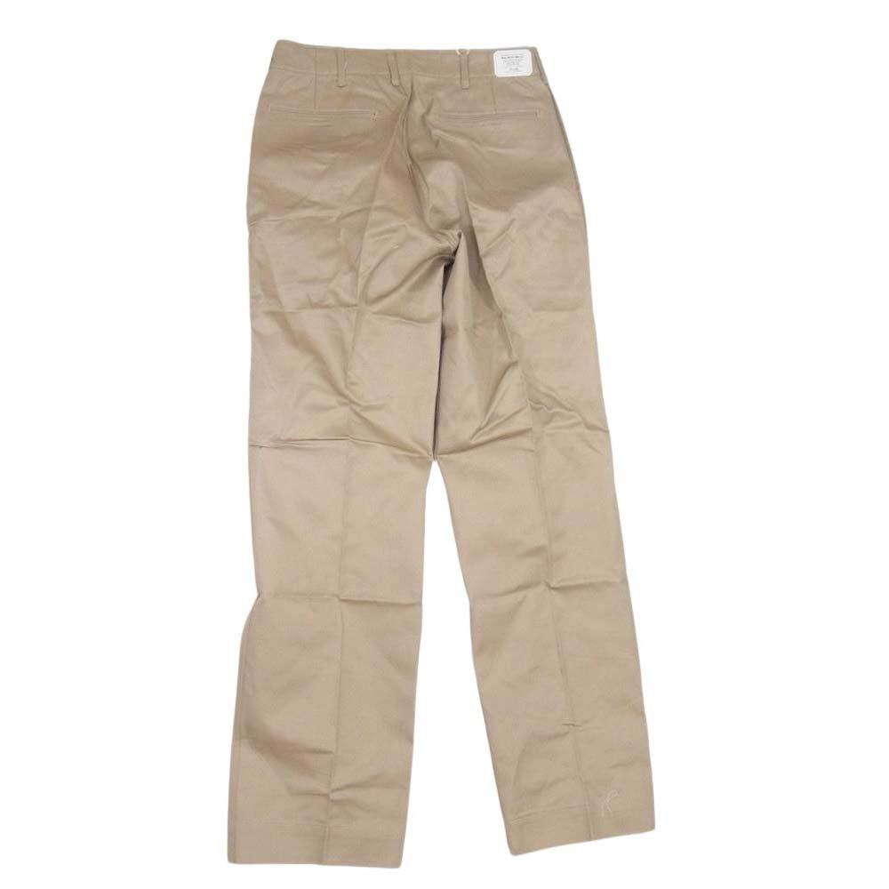 The REAL McCOY'S ザリアルマッコイズ KHAKI TROUSERS U.S. ARMY カーキ トラウザー ミリタリー チノ パンツ カーキ系 31【新古品】【未使用】【中古】