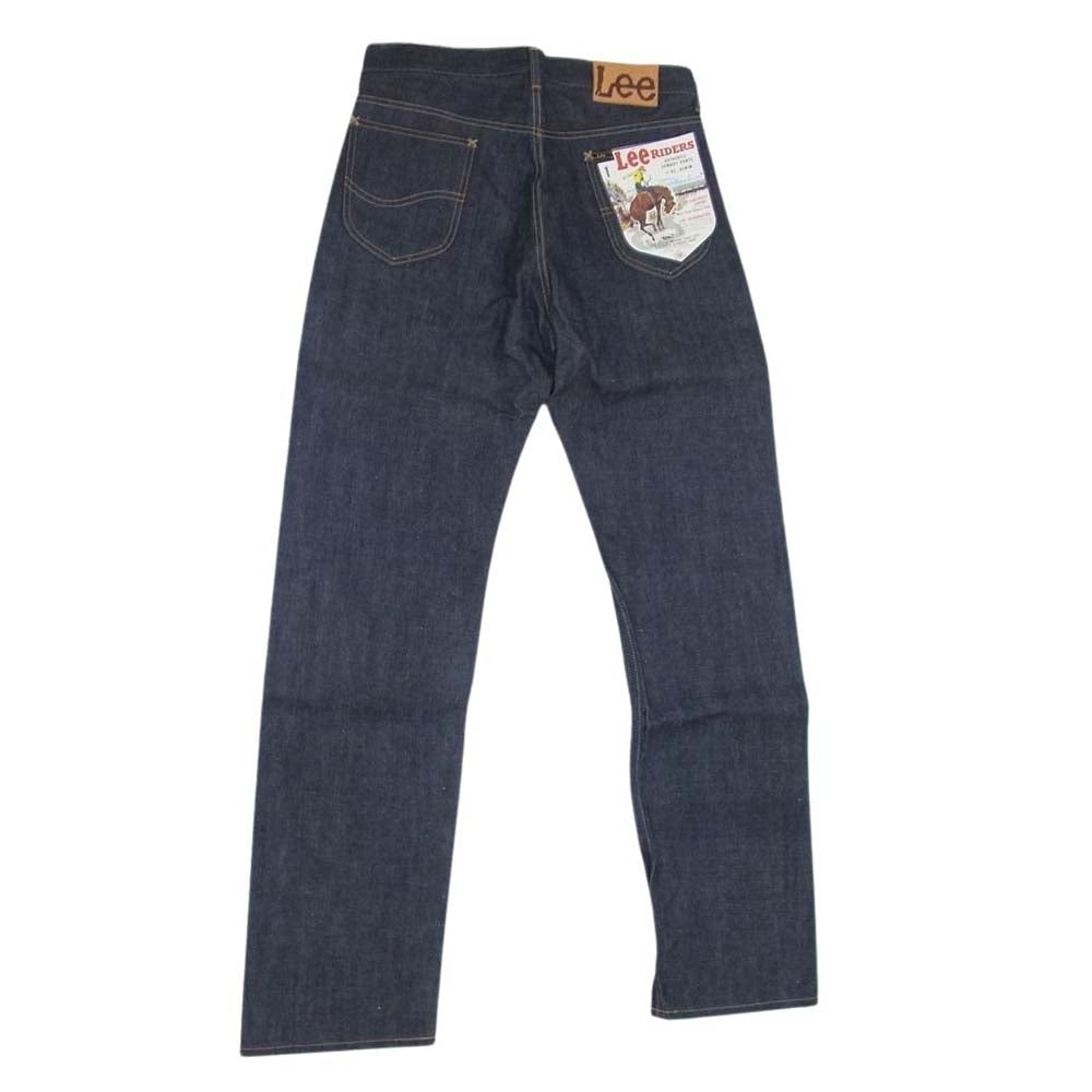 The REAL McCOY'S ザリアルマッコイズ × Lee リー 101 COWBOY カウボーイ ボタンフライ デニム パンツ インディゴブルー系 32【新古品】【未使用】【中古】