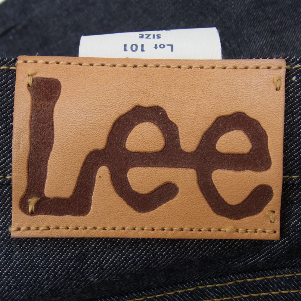 The REAL McCOY'S ザリアルマッコイズ × Lee リー 101 COWBOY カウボーイ ボタンフライ デニム パンツ インディゴブルー系 32【新古品】【未使用】【中古】