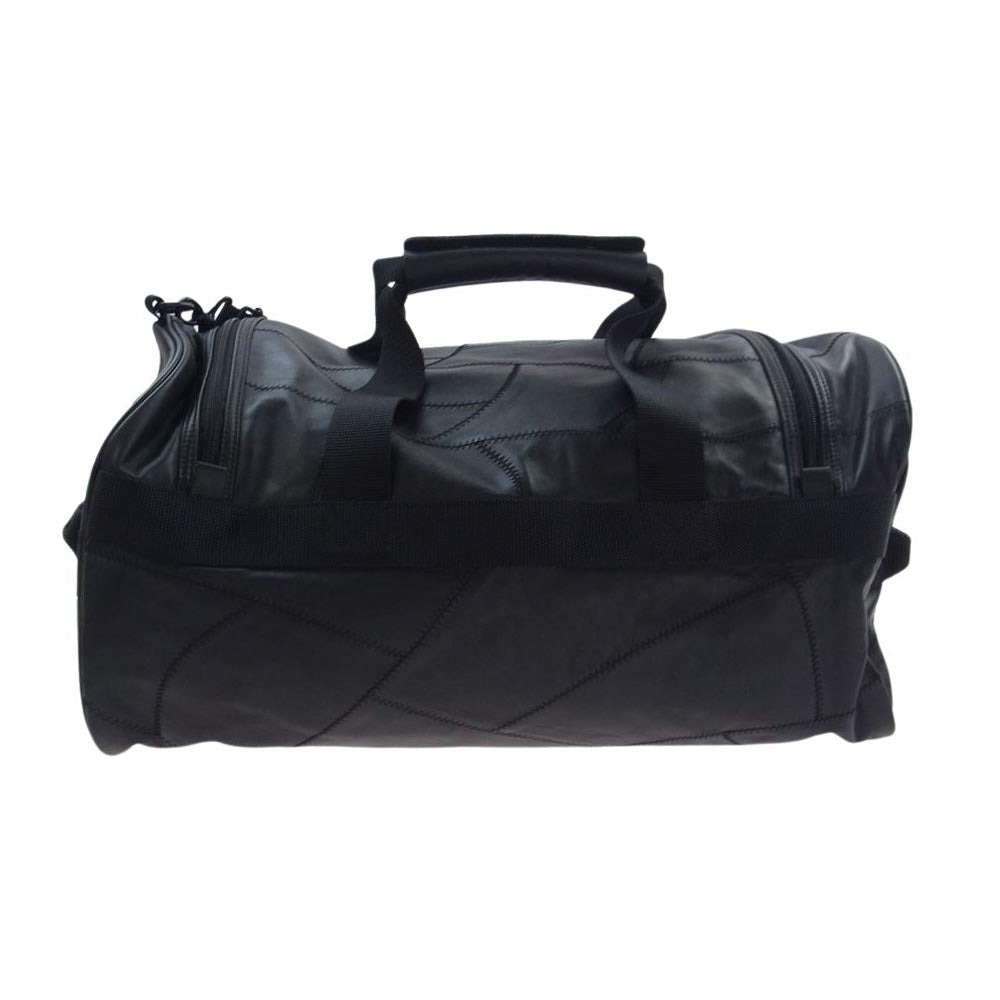 Supreme シュプリーム 19AW Patchwork Leather Duffle Bag ブラック系【中古】
