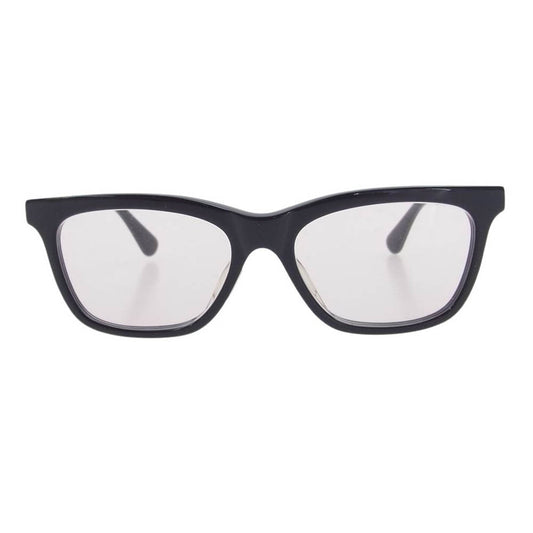 CHROME HEARTS クロムハーツ（原本無） RESURECTUM BK サイドCH ウェリントン メガネ ブラック系 51□16-138【中古】