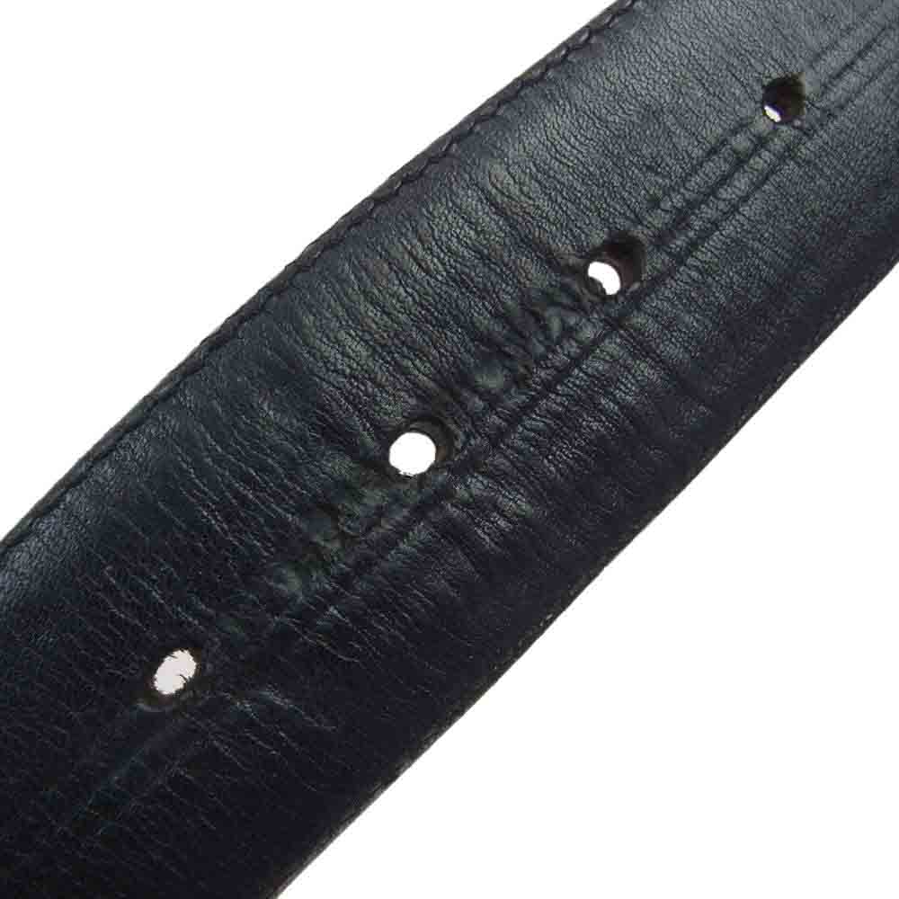 CHROME HEARTS クロムハーツ（原本無） BLT FILIGREE OTJ フィリグリーOTJバックル レザーベルト シルバー系 ブラック系 32【中古】