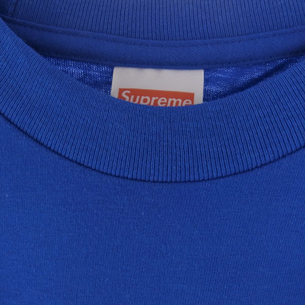 Supreme シュプリーム 14AW KRS-One Tee ケアレスワン ボックスロゴ プリント 半袖 Tシャツ ブルー系 M【極上美品】【中古】