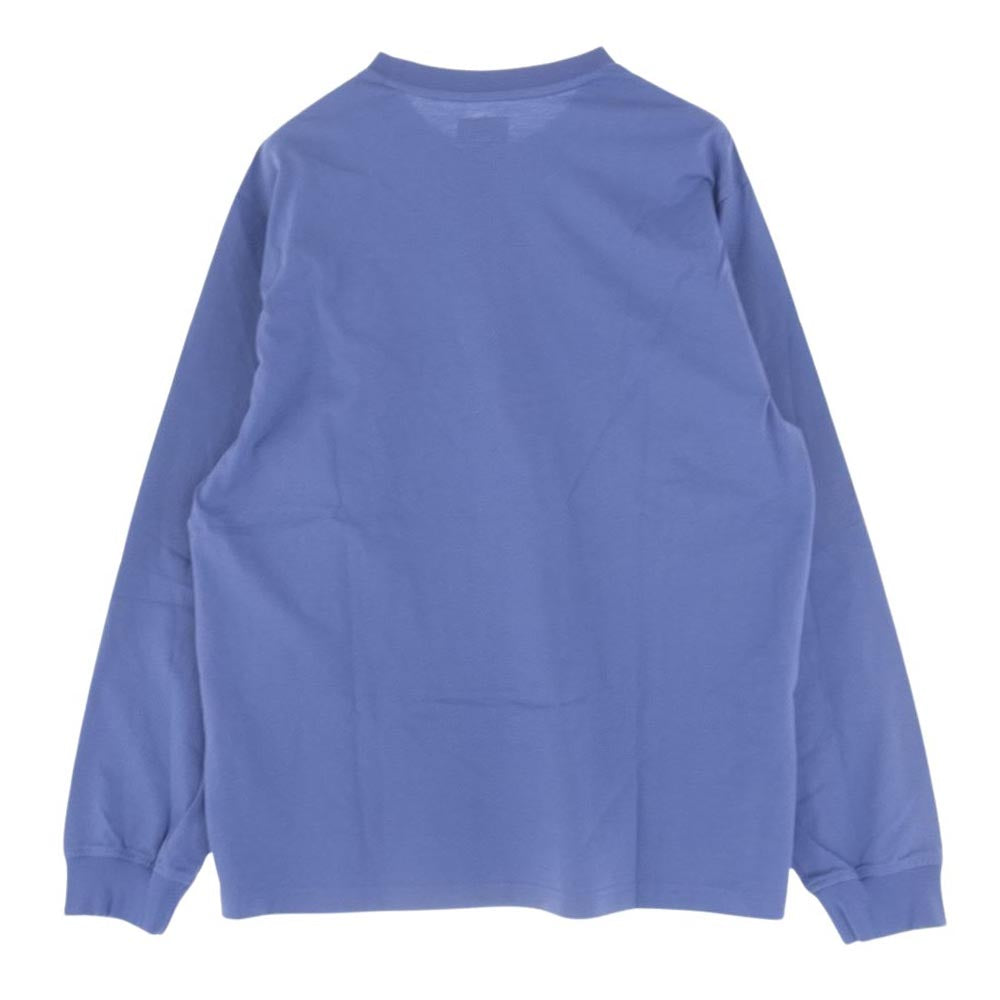 Supreme シュプリーム Small Box L/S Tee dusty purple スモールボックス 長袖Tシャツ カットソー パープル系 M【極上美品】【中古】