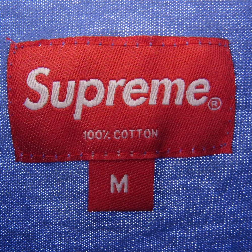 Supreme シュプリーム Small Box L/S Tee dusty purple スモールボックス 長袖Tシャツ カットソー パープル系 M【極上美品】【中古】