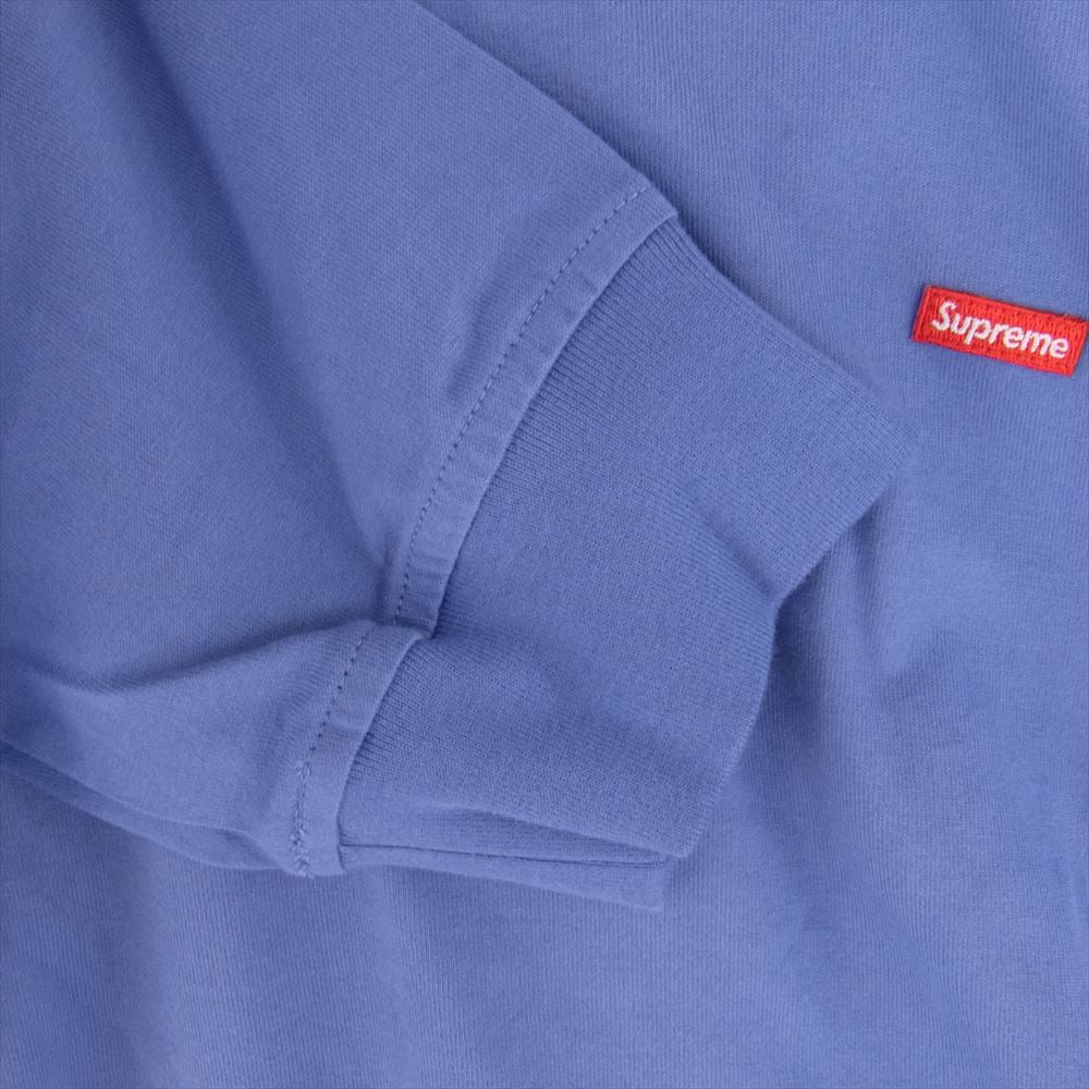 Supreme シュプリーム Small Box L/S Tee dusty purple スモールボックス 長袖Tシャツ カットソー パープル系 M【極上美品】【中古】