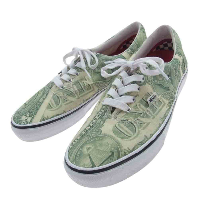 Supreme シュプリーム 23SS × vans dollar era バンズ ダラー エラ スニーカー マルチカラー系 29.5cm【新古品】【未使用】【中古】