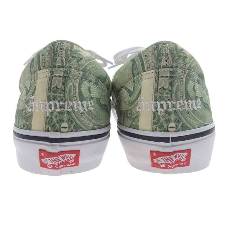 Supreme シュプリーム 23SS × vans dollar era バンズ ダラー エラ スニーカー マルチカラー系 29.5cm【新古品】【未使用】【中古】