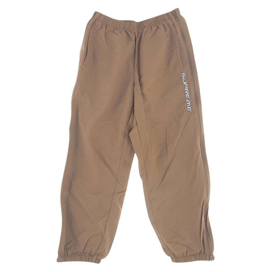 Supreme シュプリーム 23SS Full Zip Baggy Warm Up Pant フルジップ バギー ウォームアップ パンツ ブラウン系 M【中古】