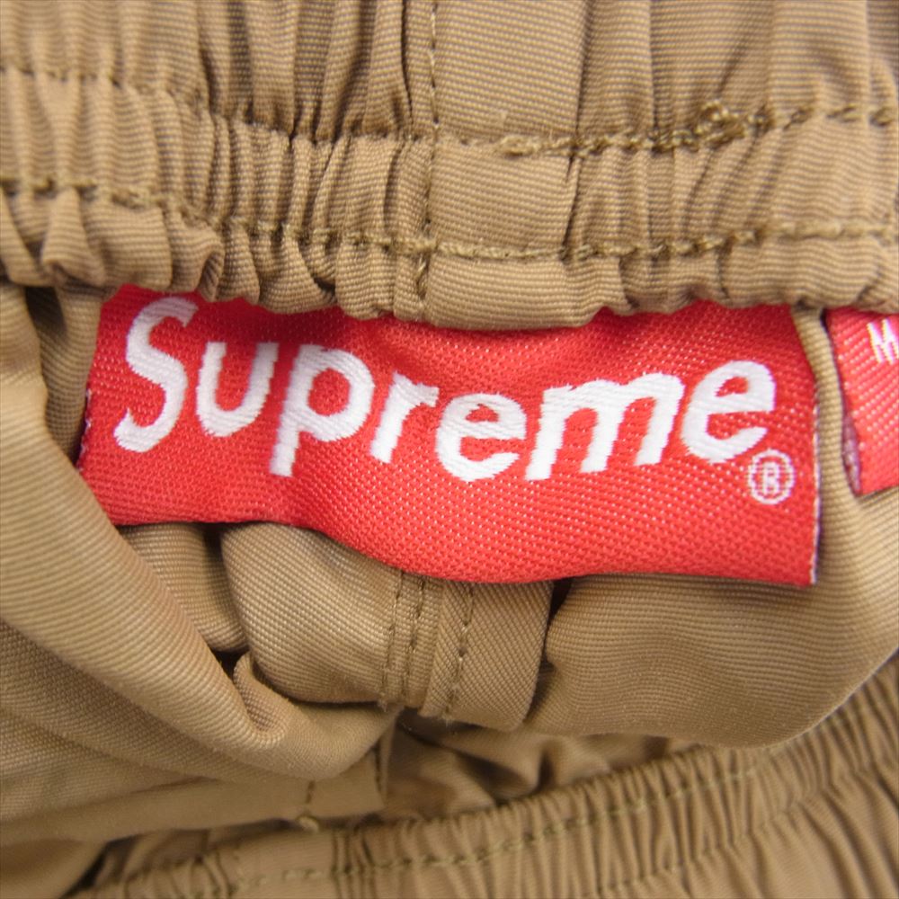 Supreme シュプリーム 23SS Full Zip Baggy Warm Up Pant フルジップ バギー ウォームアップ パンツ ブラウン系 M【中古】