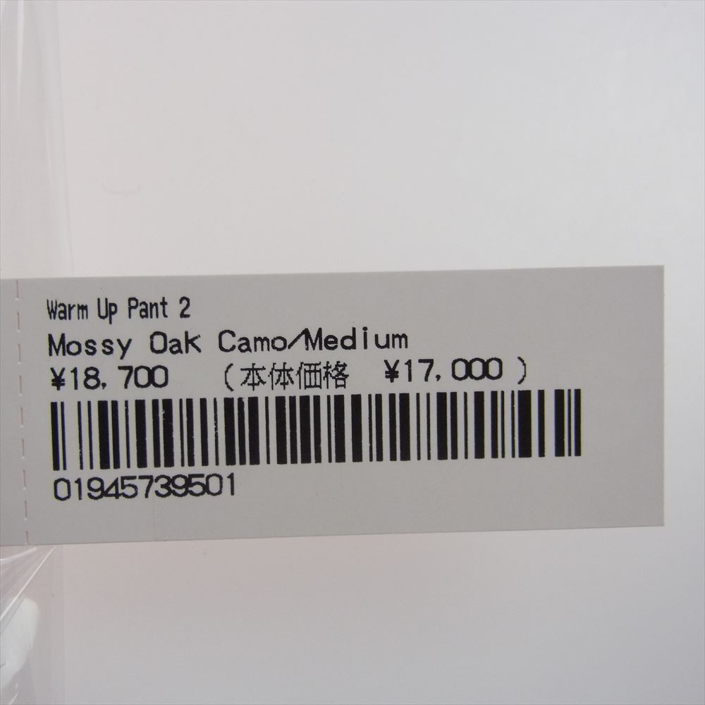 Supreme シュプリーム 21SS Warm Up Pant Oak Camo ウォームアップ パンツ オークカモ マルチカラー系 M【新古品】【未使用】【中古】