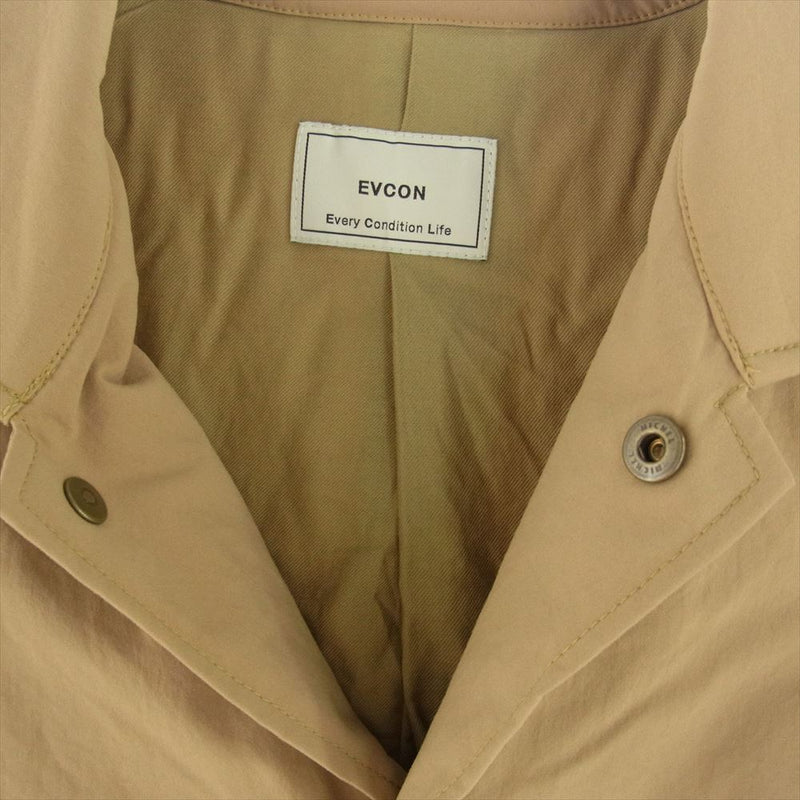 エビコン 20AW 203-91401 PADDING COACH JACKET 中綿 パディング パデッド コーチジャケット ベージュ系 ...