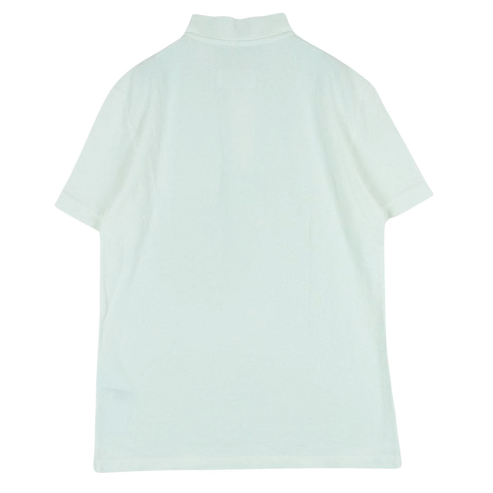 MAISON MARGIELA メゾンマルジェラ 22SS S50GL0041 POLO SHIRT プルオーバー ベースボール 半袖 ポロシャツ ホワイト系 M【中古】