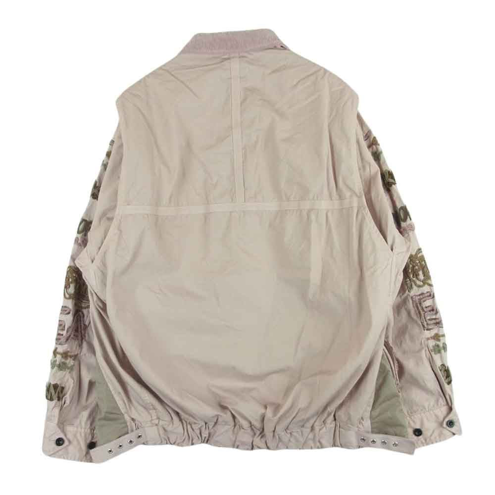 Sacai サカイ 23SS 23-02976M Eric Haze Code cotton blouson jacket エリックヘイズ 襟コーデュロイ コットン ブルゾン ジャケット ピンク系 1【中古】