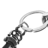 CHROME HEARTS クロムハーツ（原本無） CLP CHN CLASSIC-S ショート クラシック 2リンク シルバー ダガー キーチェーン クリップチェーン  シルバー系【中古】