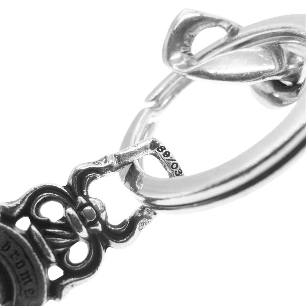 CHROME HEARTS クロムハーツ（原本無） CLP CHN CLASSIC-S ショート クラシック 2リンク シルバー ダガー キーチェーン クリップチェーン  シルバー系【中古】