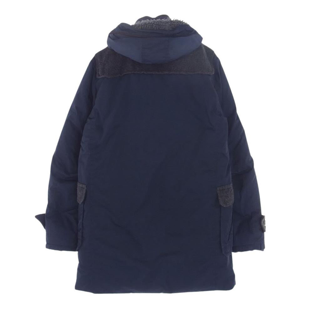 slowgun スロウガン ナイロン ダッフル ダウン コート ネイビー系 3【中古】
