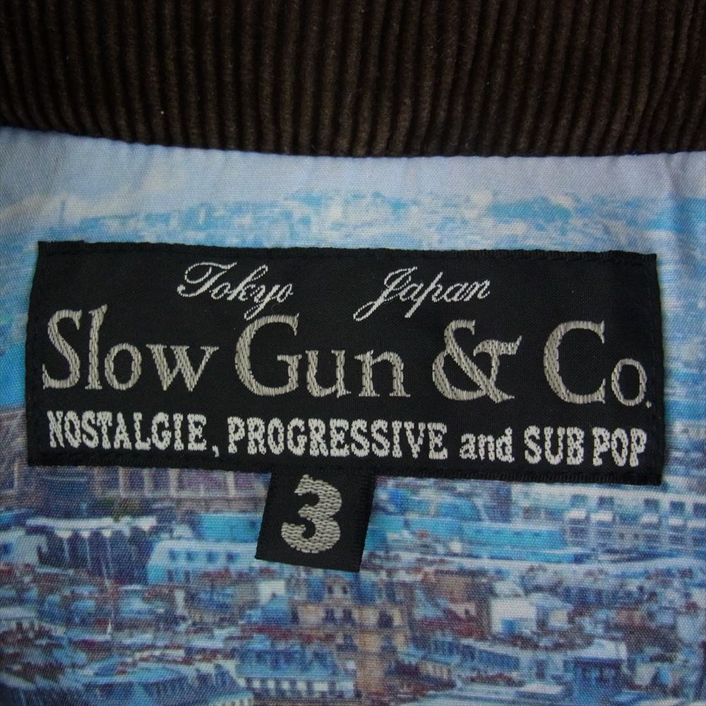 slowgun スロウガン ナイロン ダッフル ダウン コート ネイビー系 3【中古】