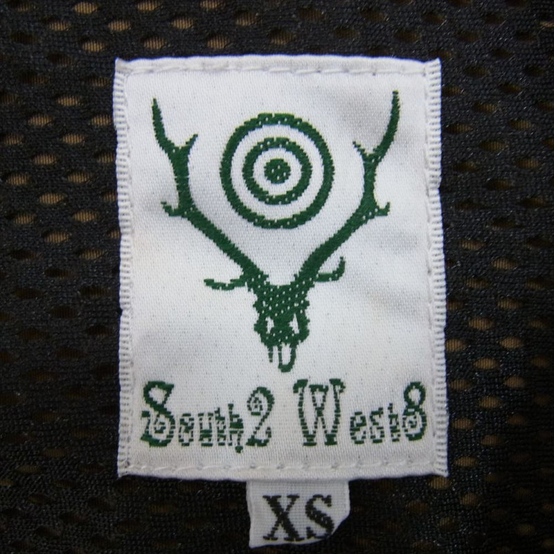 South2 West8 サウスツーウェストエイト CH761 Tenkara Shirt テンカラシャツ ジャケット フィッシング ジャケット ベージュ系 XS【中古】