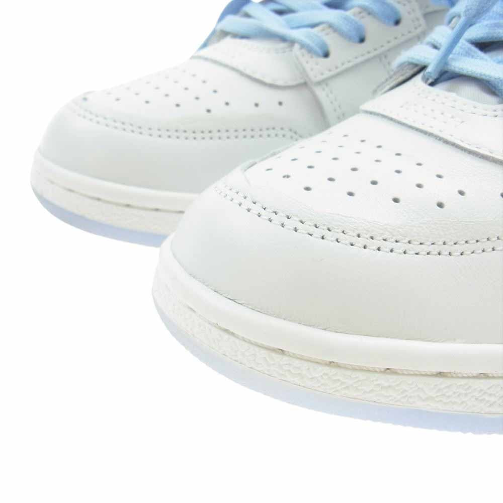 NIKE ナイキ FQ4123-105 Forget me nots フォーゲットミーノッツ WMNS Jordan Air Ship ウィメンズ ジョーダン エアシップ スニーカー ホワイト系 ライトブルー系 27cm【美品】【中古】