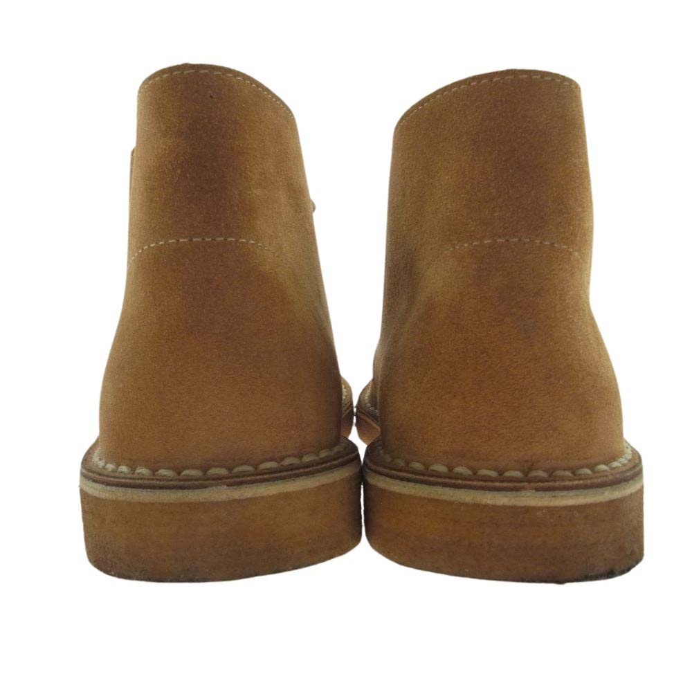 REGAL リーガル E6G4068 デザートブーツ スエード クレープソール チャッカ シューズ ライトブラウン系 24.5cm【中古】