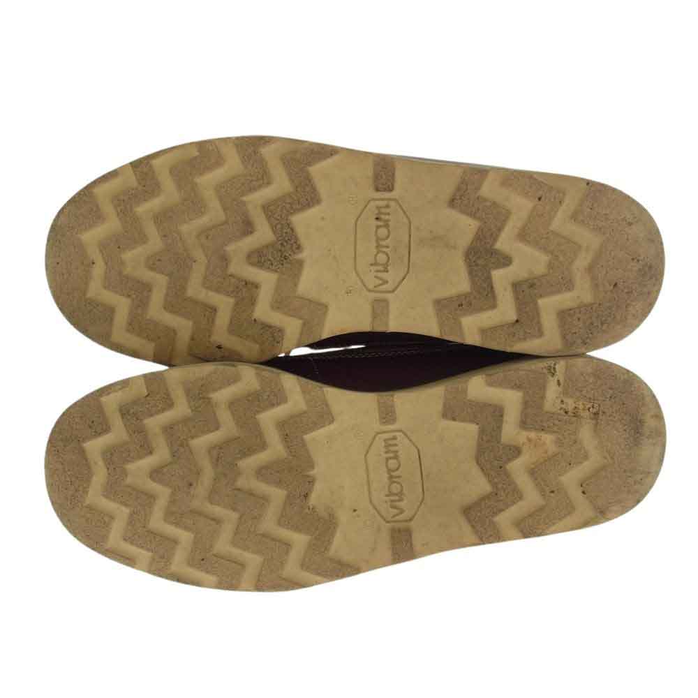 Danner ダナー D-4111 モックトゥ デッキシューズ ローカット ワークブーツ ブラウン系 25cm【中古】