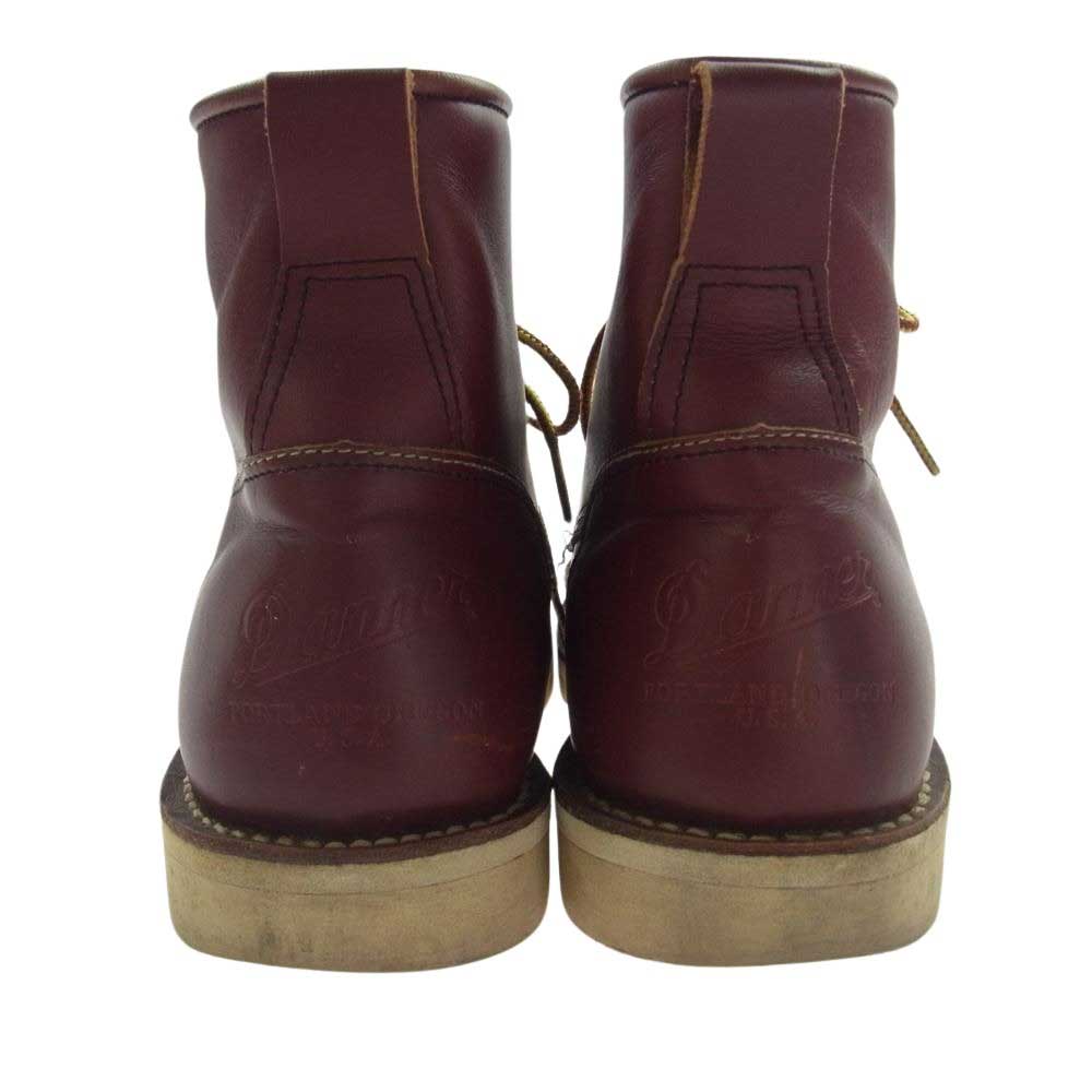 Danner ダナー D-4121 CAMALLI 2 レースアップ モックトゥ ワークブーツ ブラウン系 25.5cm【中古】