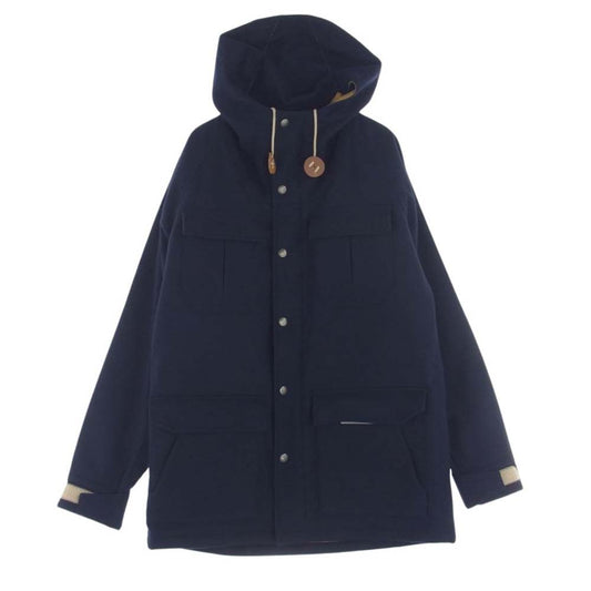 SIERRA DESIGNS シエラデザイン 9910E WOOL FLANNEL MOUNTAIN PARKA ウールフランネル マウンテンパーカー ネイビー系 M【中古】
