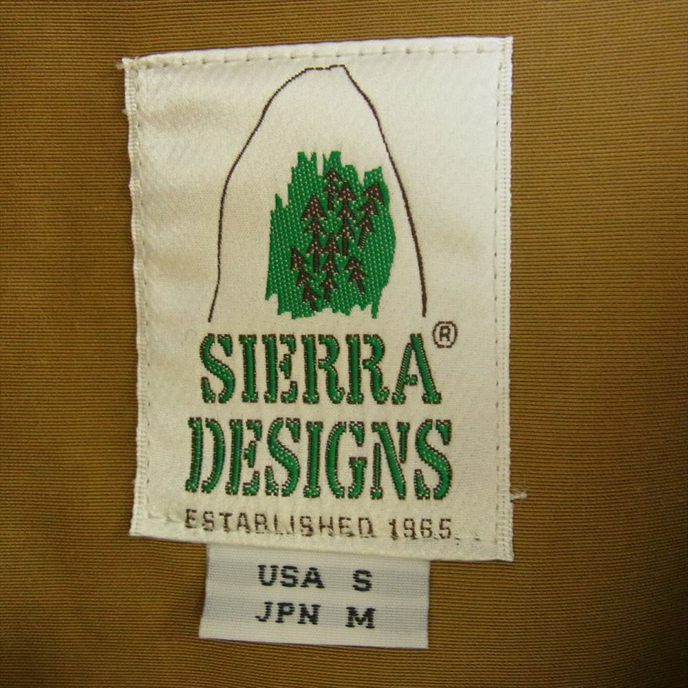 SIERRA DESIGNS シエラデザイン 9910E WOOL FLANNEL MOUNTAIN PARKA ウールフランネル マウンテンパーカー ネイビー系 M【中古】