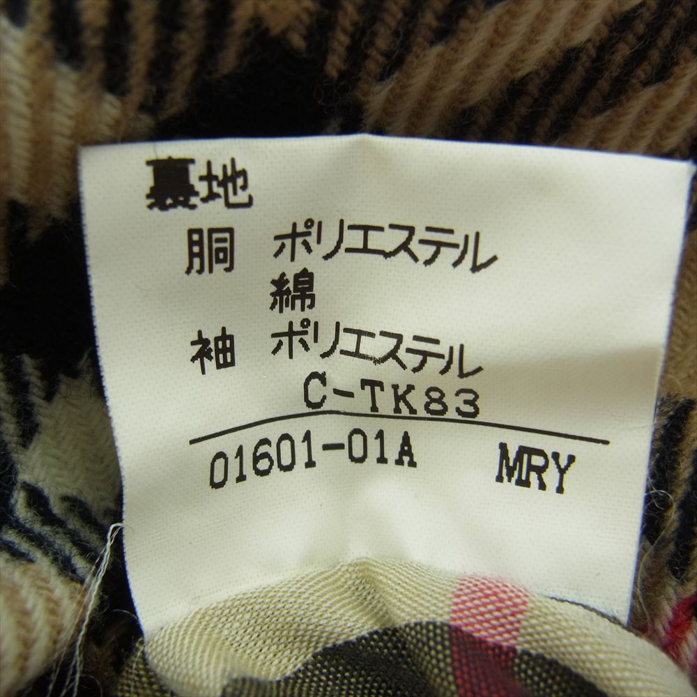 BURBERRY バーバリー BBB55 BURBERRYS バーバリーズ ステンカラー コート ノヴァチェック ライナー付 ベージュ系 表記サイズ無【中古】