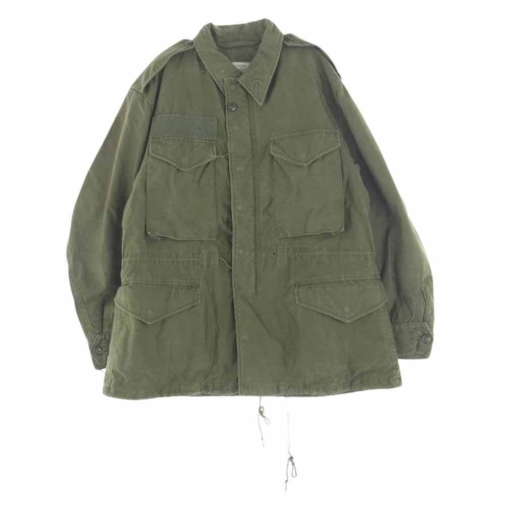 アメリカ軍 50s 1958年契約品 M1951 フィールド ミリタリー ジャケット カーキ系【中古】